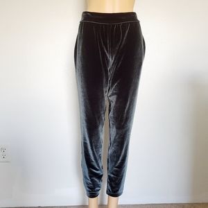 VS sport velor velvet joggers pockets green